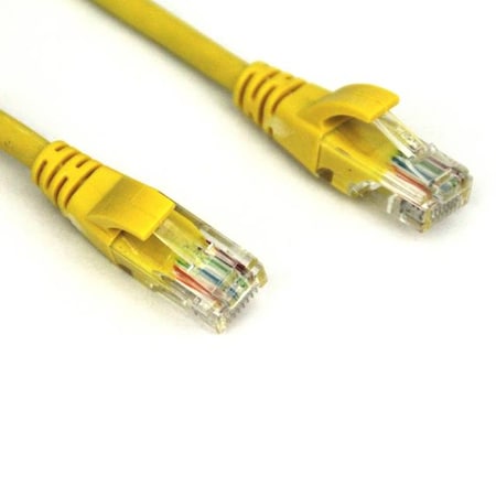 Vcom 10ft Cat5e UTP Molded Patch Cable (Yellow) NP511-10-YELLOW